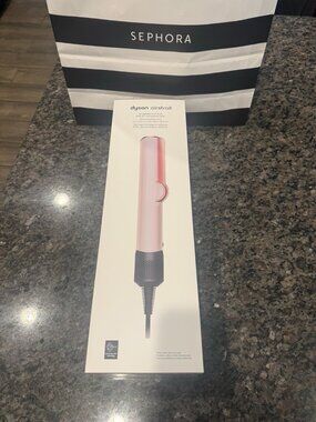 Auth Dyson Airstrait Ceramic Pink Straightener Hair Dryer